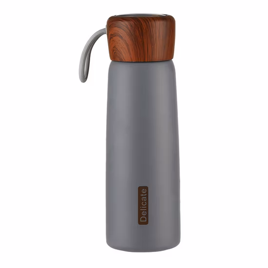 500ml 広口ステンレス製バレット魔法瓶 スリング付き